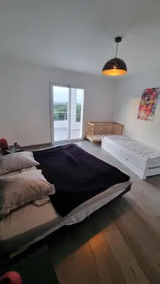 Un ou plusieurs lits dans un hébergement de l'établissement Villa Vellutini