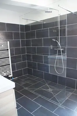 Salle de bains dans l'établissement Villa Vellutini