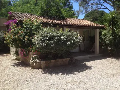 Jardin de l'établissement Camping la Clé des Champs