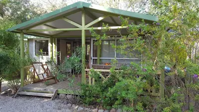 Jardin de l'établissement Camping la Clé des Champs