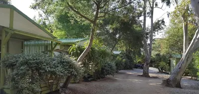 Jardin de l'établissement Camping la Clé des Champs