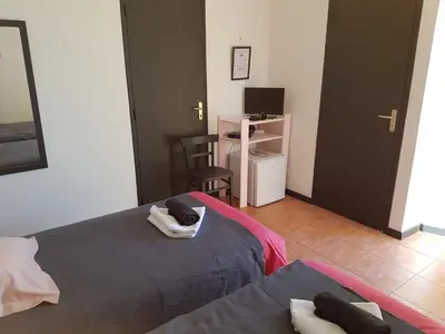 Un ou plusieurs lits dans un hébergement de l'établissement A CASA DI L'ALIVU