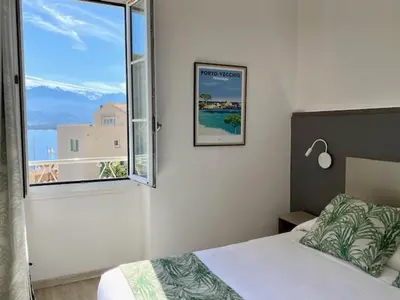 Un ou plusieurs lits dans un hébergement de l'établissement Hotel Belvedere
