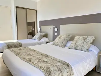 Un ou plusieurs lits dans un hébergement de l'établissement Hotel Belvedere