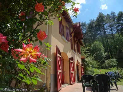 Jardin de l'établissement Le Vizzavona