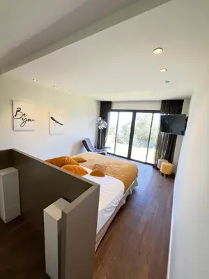 Un ou plusieurs lits dans un hébergement de l'établissement Maison d'Hôtes Bastia