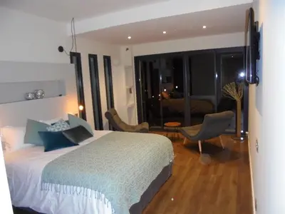 Un ou plusieurs lits dans un hébergement de l'établissement Maison d'Hôtes Bastia