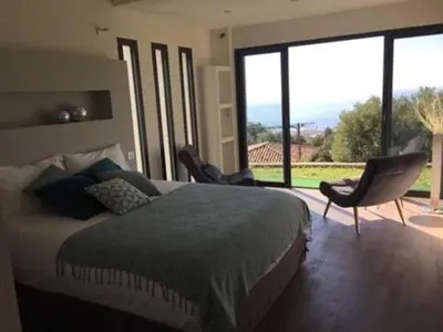 Un ou plusieurs lits dans un hébergement de l'établissement Maison d'Hôtes Bastia