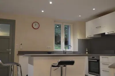 Cuisine ou kitchenette dans l'établissement maison corse en balagne