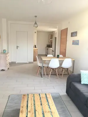 Cuisine ou kitchenette dans l'établissement Résidence San Pancraziu