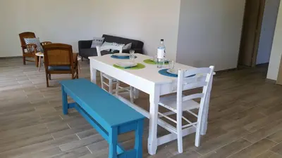 Coin salon dans l'établissement Villa E Lecce