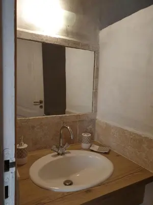 Salle de bains dans l'établissement A Teppa