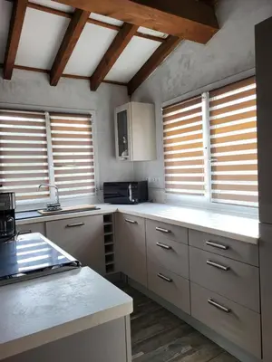 Cuisine ou kitchenette dans l'établissement A Teppa