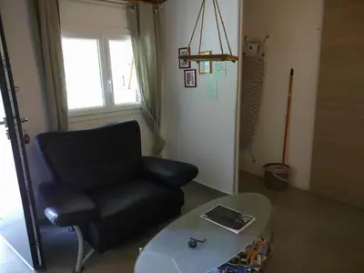 Coin salon dans l'établissement Maison Lisa Maria