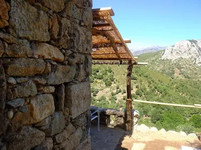 Paysage naturel près de la maison d'hôtes
