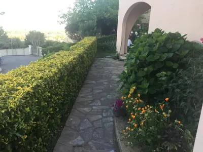 Jardin de l'établissement Rez de Villa Vue Mer Panoramique