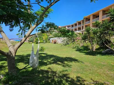 Jardin de l'établissement Le Marina