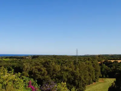 Paysage naturel près de la maison de vacances