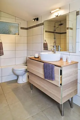 Salle de bains dans l'établissement Holiday Home Maison Gerard by Interhome