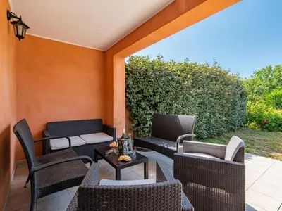 Coin salon dans l'établissement Villa Gelormini-1 by Interhome