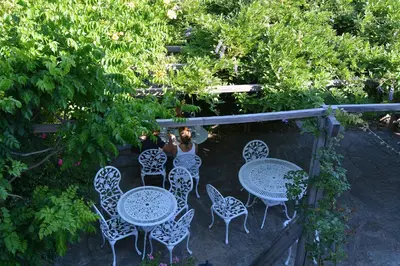 Jardin de l'établissement Casa Meridiana