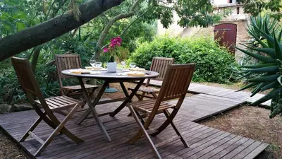 Jardin de l'établissement Casa Orsoni