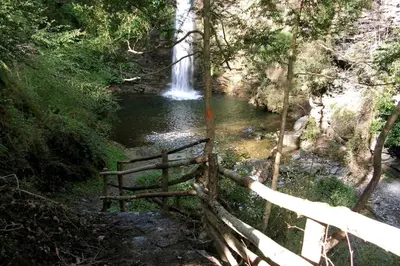 Paysage naturel près de la villa