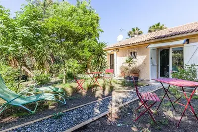 Jardin de l'établissement Villa Trou Aux Biches