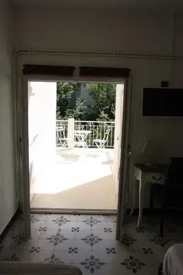 Balcon ou terrasse dans l'établissement 1er Consul SAS a Bussinca
