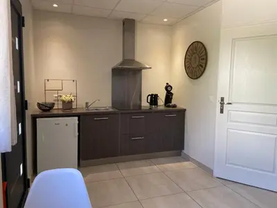 Cuisine ou kitchenette dans l'établissement Casa Inde Noi