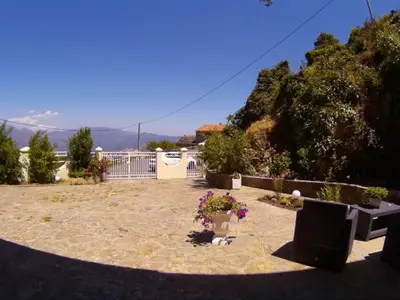 Vue générale sur la montagne ou vue sur la montagne depuis le B&B/chambre d'hôtes