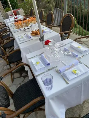 Nourriture dans l'hôtel ou à proximité