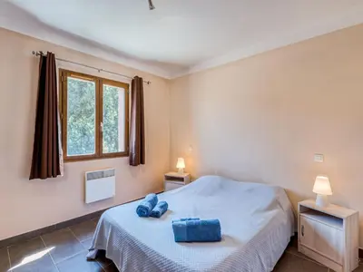 Un ou plusieurs lits dans un hébergement de l'établissement Holiday Home A Mandria by Interhome