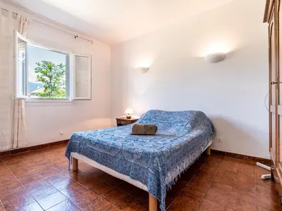 Un ou plusieurs lits dans un hébergement de l'établissement Holiday Home Casella by Interhome