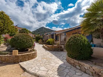 Vue générale sur la montagne ou vue sur la montagne depuis la maison de vacances