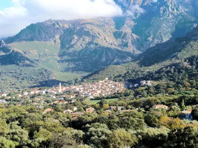 Paysage naturel près de la maison de vacances