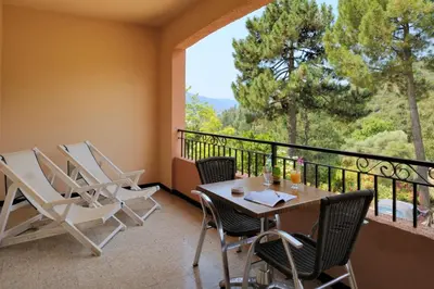 Balcon ou terrasse dans l'établissement Hotel Stella Marina
