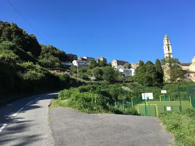 Paysage naturel près de la maison de vacances