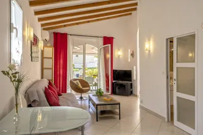 Coin salon dans l'établissement Casa Nostra