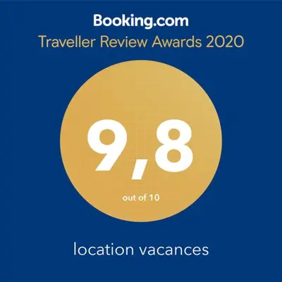 Certificat, récompense, panneau ou autre document affiché dans l'établissement location vacances