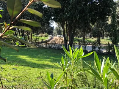 Paysage naturel près de la maison de vacances