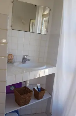 Salle de bains dans l'établissement Casa ANNA