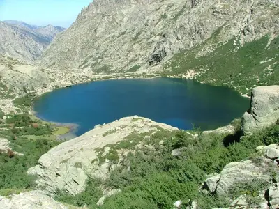 Paysage naturel près de la maison de vacances