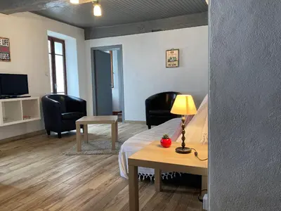 Télévision ou salle de divertissement dans l'établissement Casa a Stretta