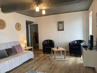 Coin salon dans l'établissement Casa a Stretta