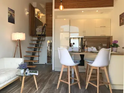 Cuisine ou kitchenette dans l'établissement A Funtana secca