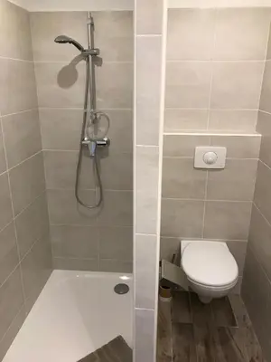 Salle de bains dans l'établissement A Funtana secca