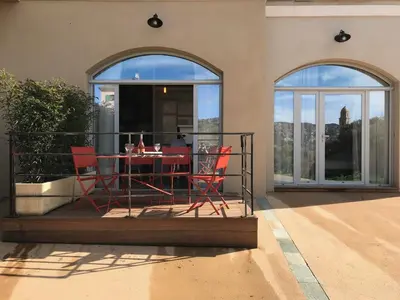 Balcon ou terrasse dans l'établissement A Funtana secca