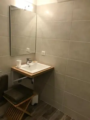 Salle de bains dans l'établissement A Funtana secca