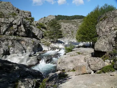 Paysage naturel près de l'hôtel